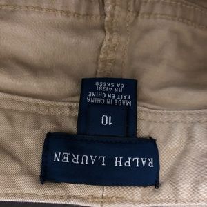 Girls casual khaki pants